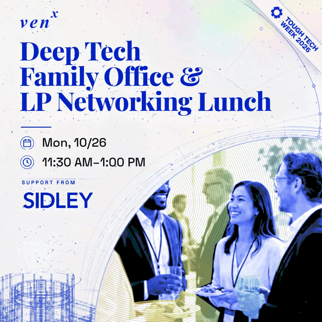 Deep Tech Family Office & LP Networking Lunch