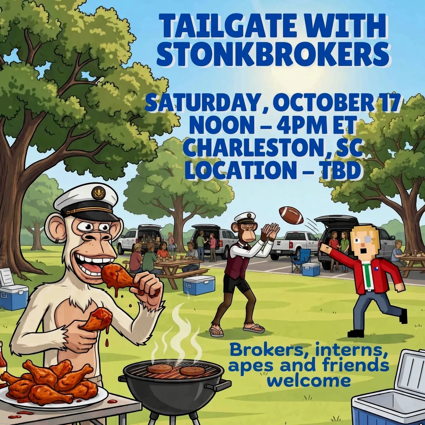 Tailgate with Stonkbrokers