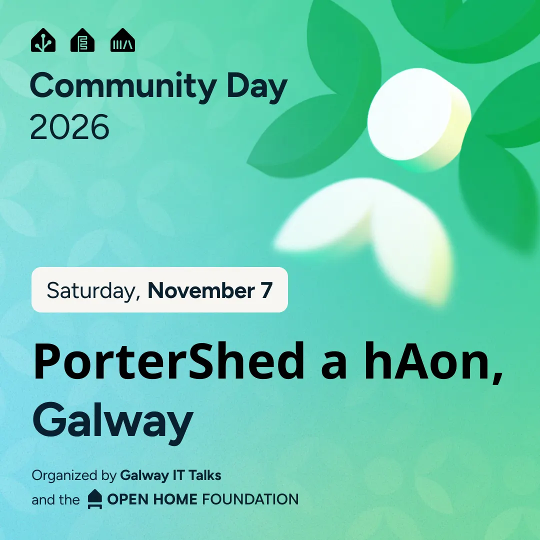 Home Assitant Community Day - Galway, Ireland
