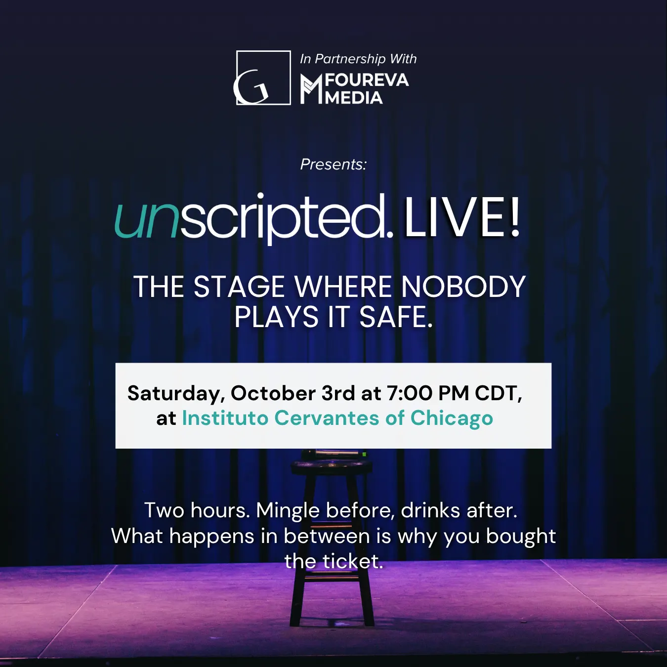 Unscripted Live: The Room Where Nobody Plays It Safe