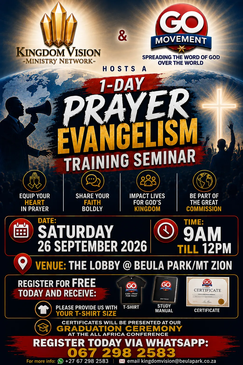 GO-MOVEMENT PRAYER EVANGELISM TRAINING SEMINAR