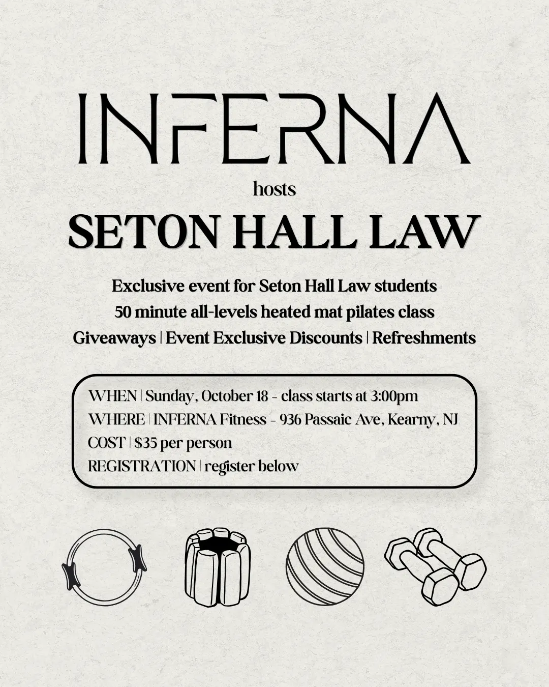 INFERNA X Seton Hall Law