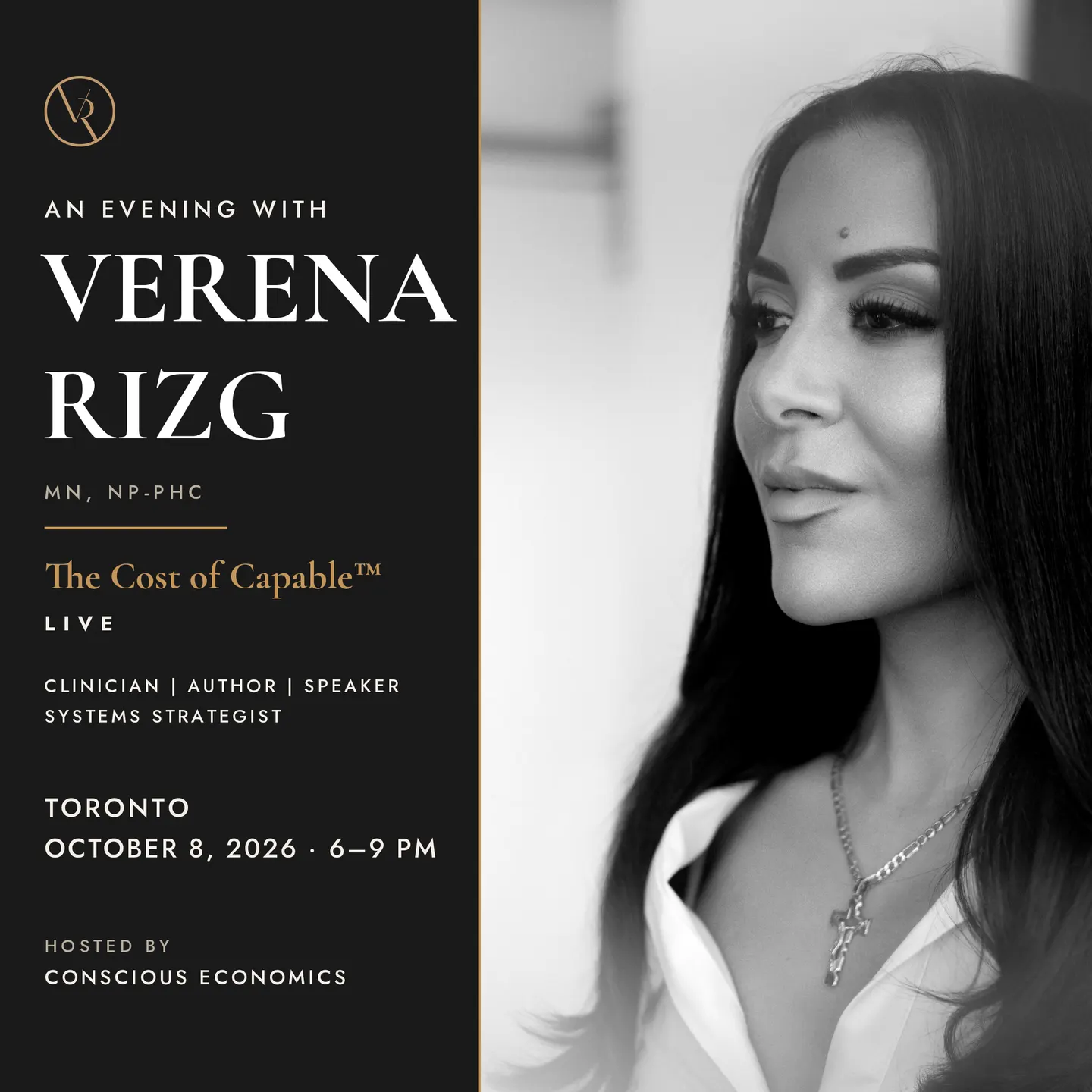 An Evening with Verena Rizg: The Cost of Capable™ Live