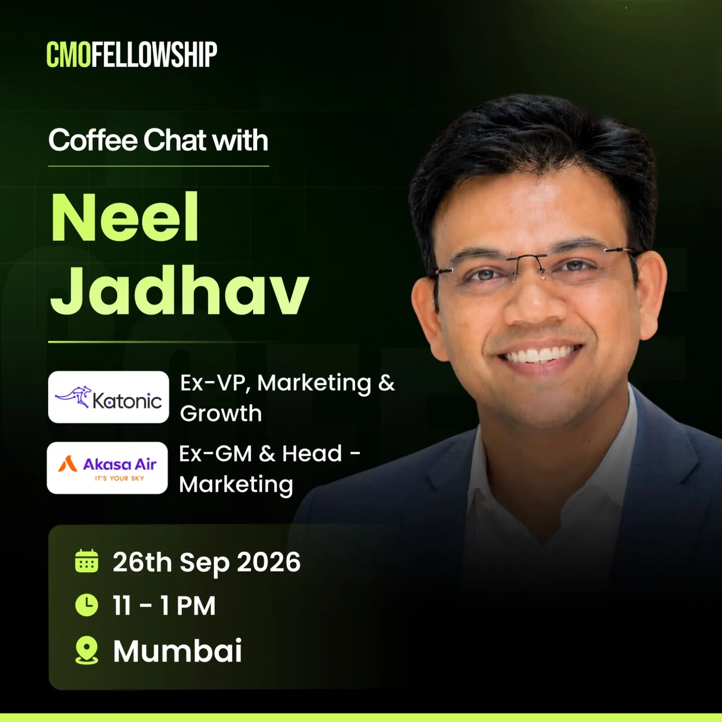 Coffee Chat With Neel Jadhav