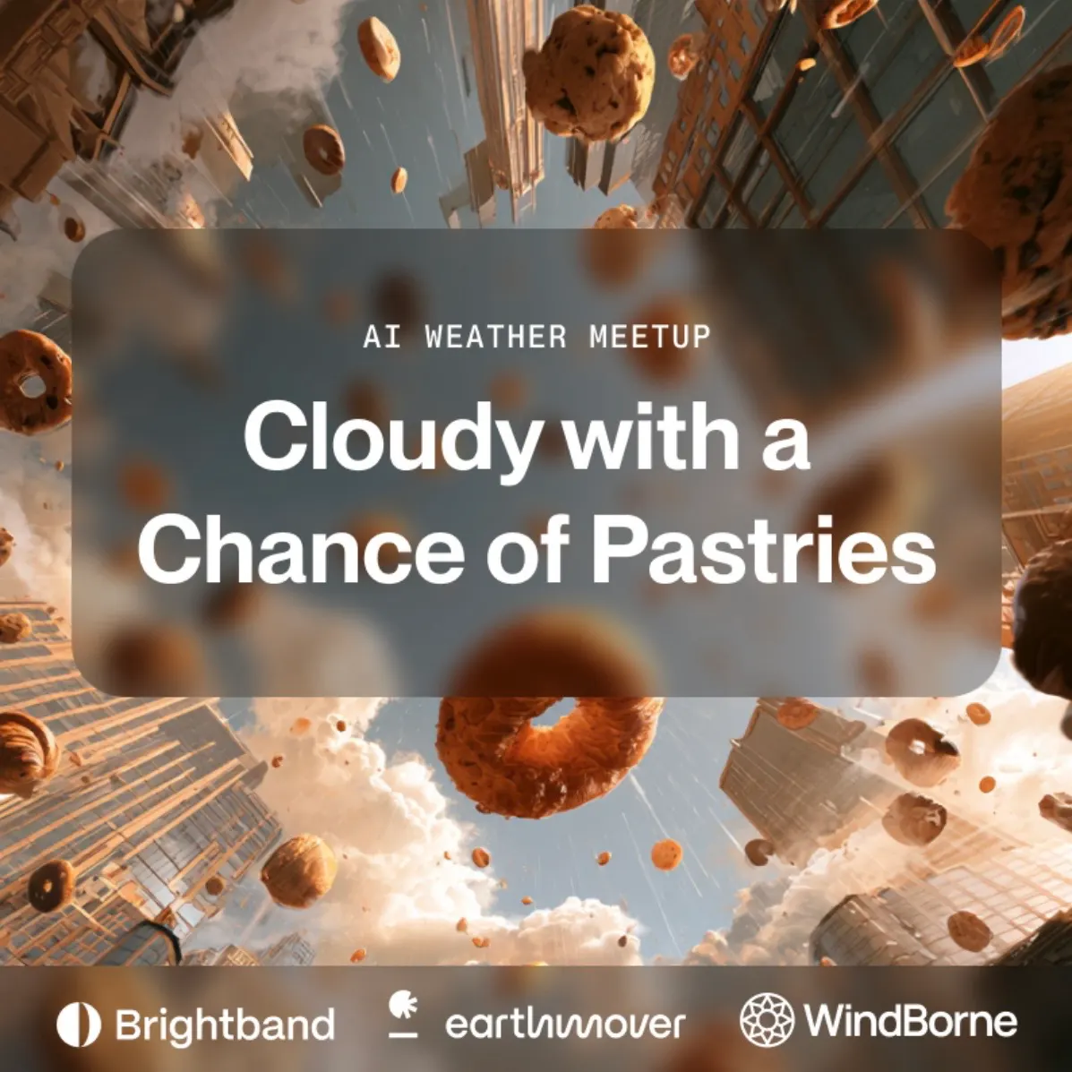 AI Weather Meetup | cloudy w/ a chance of pastries