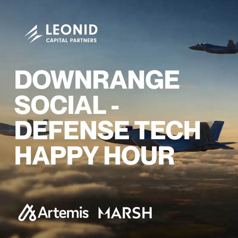 Downrange Social Defense Tech Happy Hour