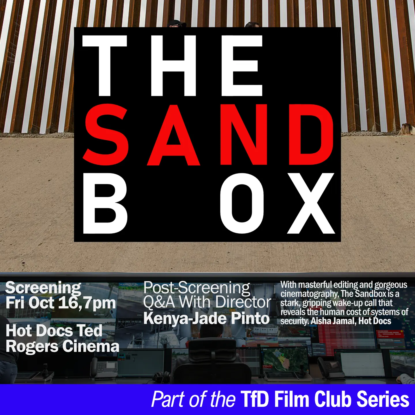TfD Film Club: The Sandbox