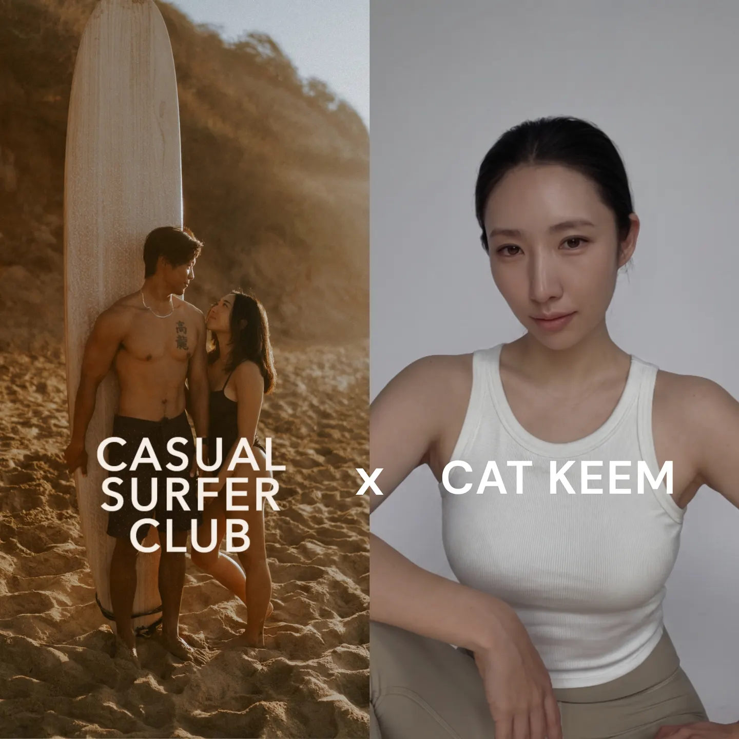 Casual Surfer Club x Cat Keem (Pilates for Surfers) 🏄✨