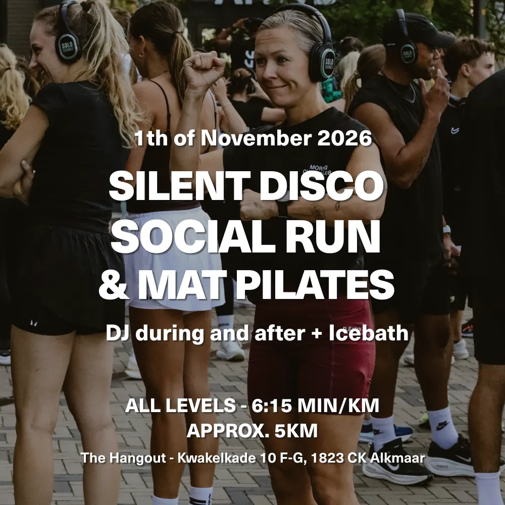MCC Silent disco Run + Pilates + Games at The Hangout