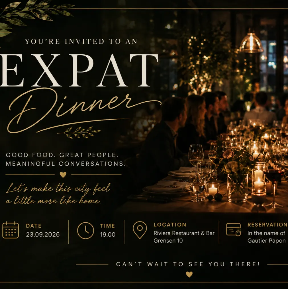 Expat Dinner: Make New Friends in Oslo