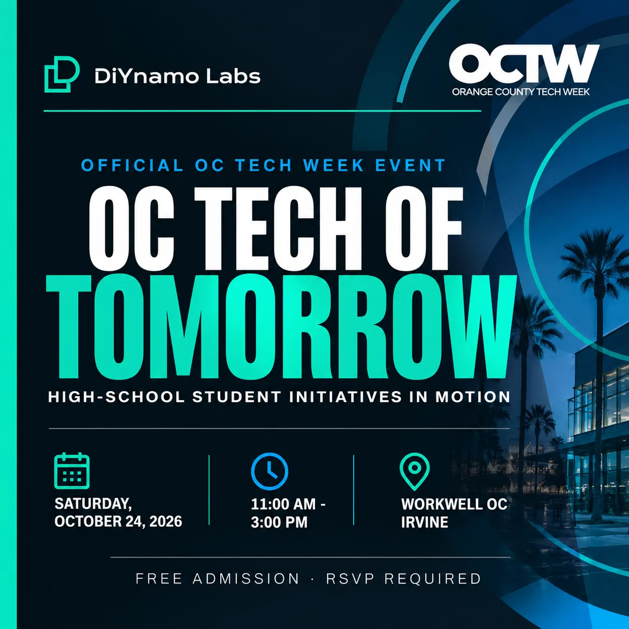 Orange County Tech Week Event: OC Tech Of Tomorrow