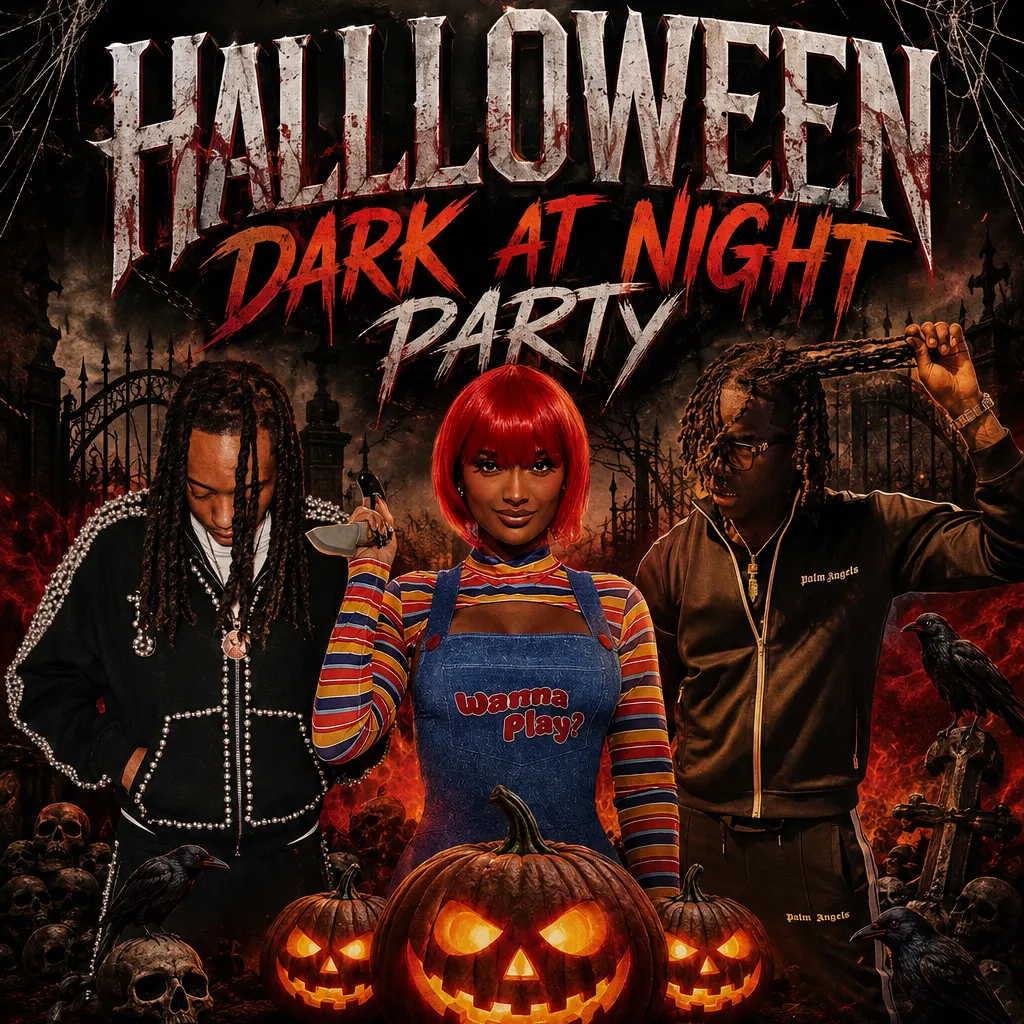 HALLOWEEN DARK AT NIGHT