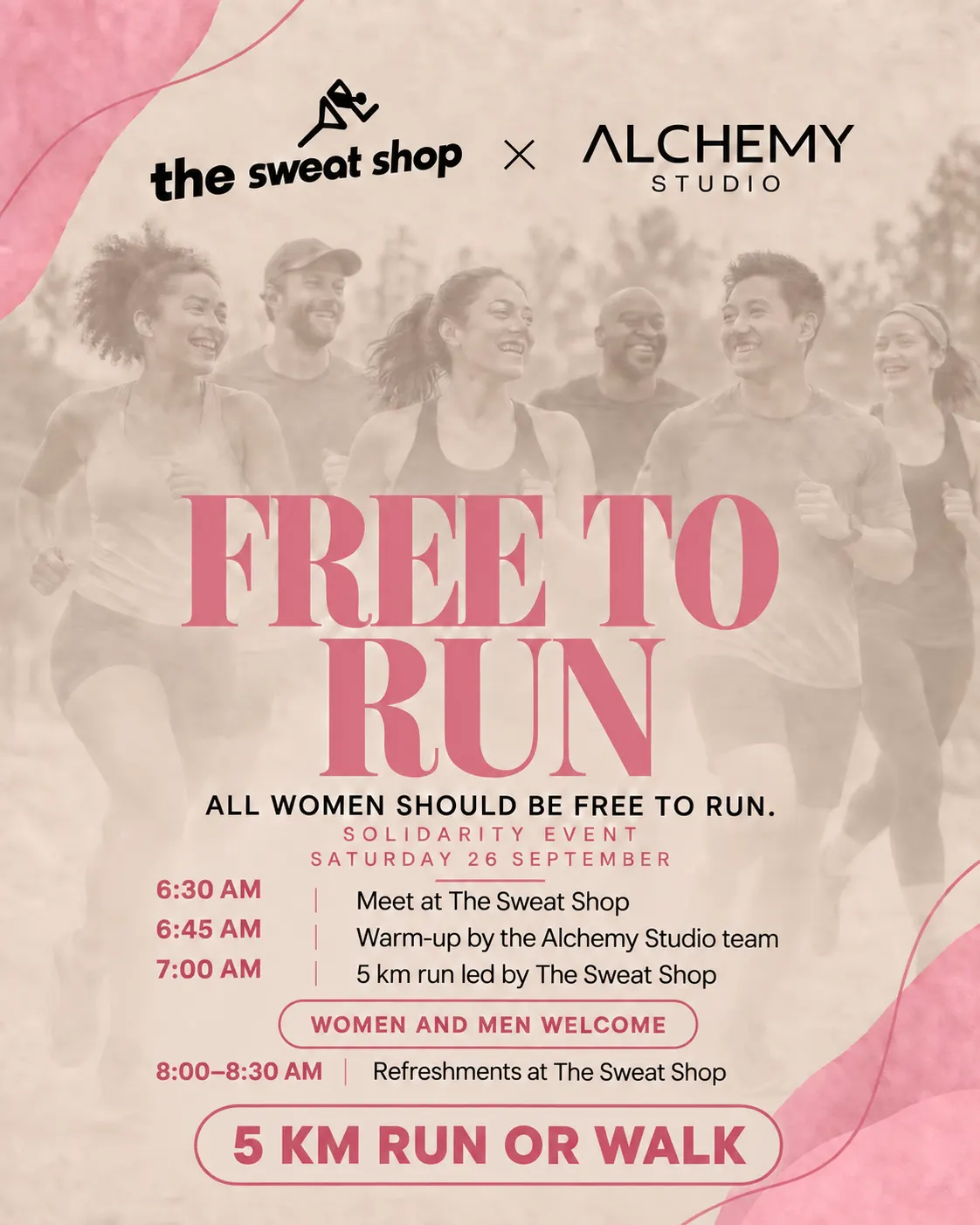 Free To Run With Sweatshop X Alchemy