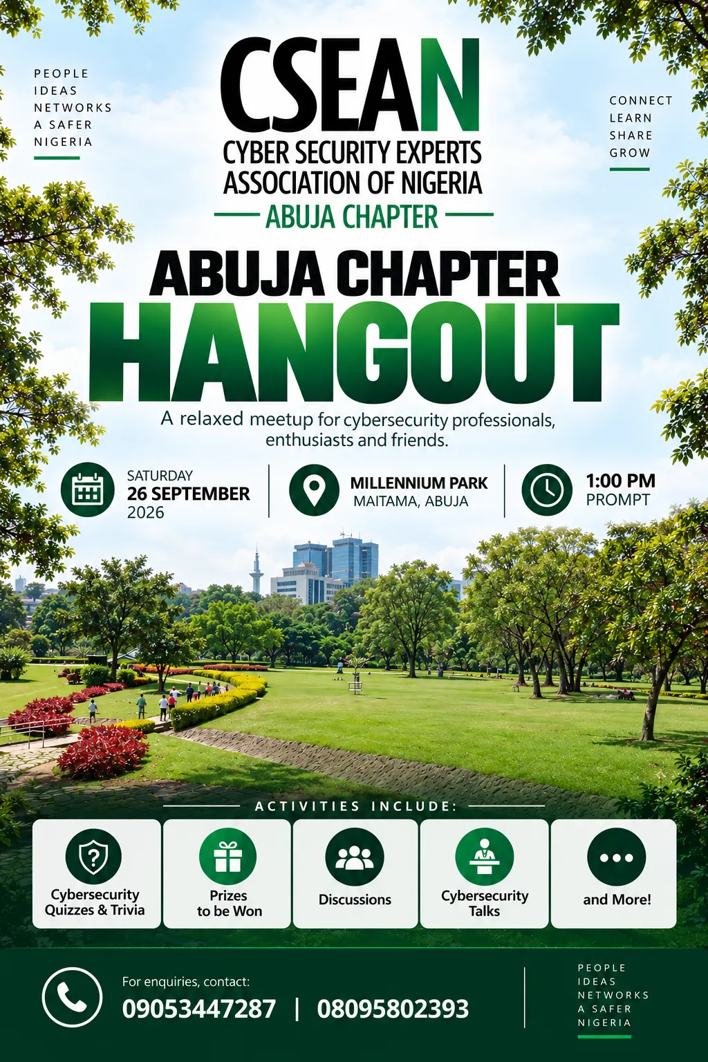 CSEAN Abuja Chapter Hangout