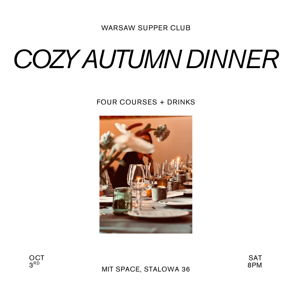 Warsaw Supper Club: A Cozy Autumn Dinner