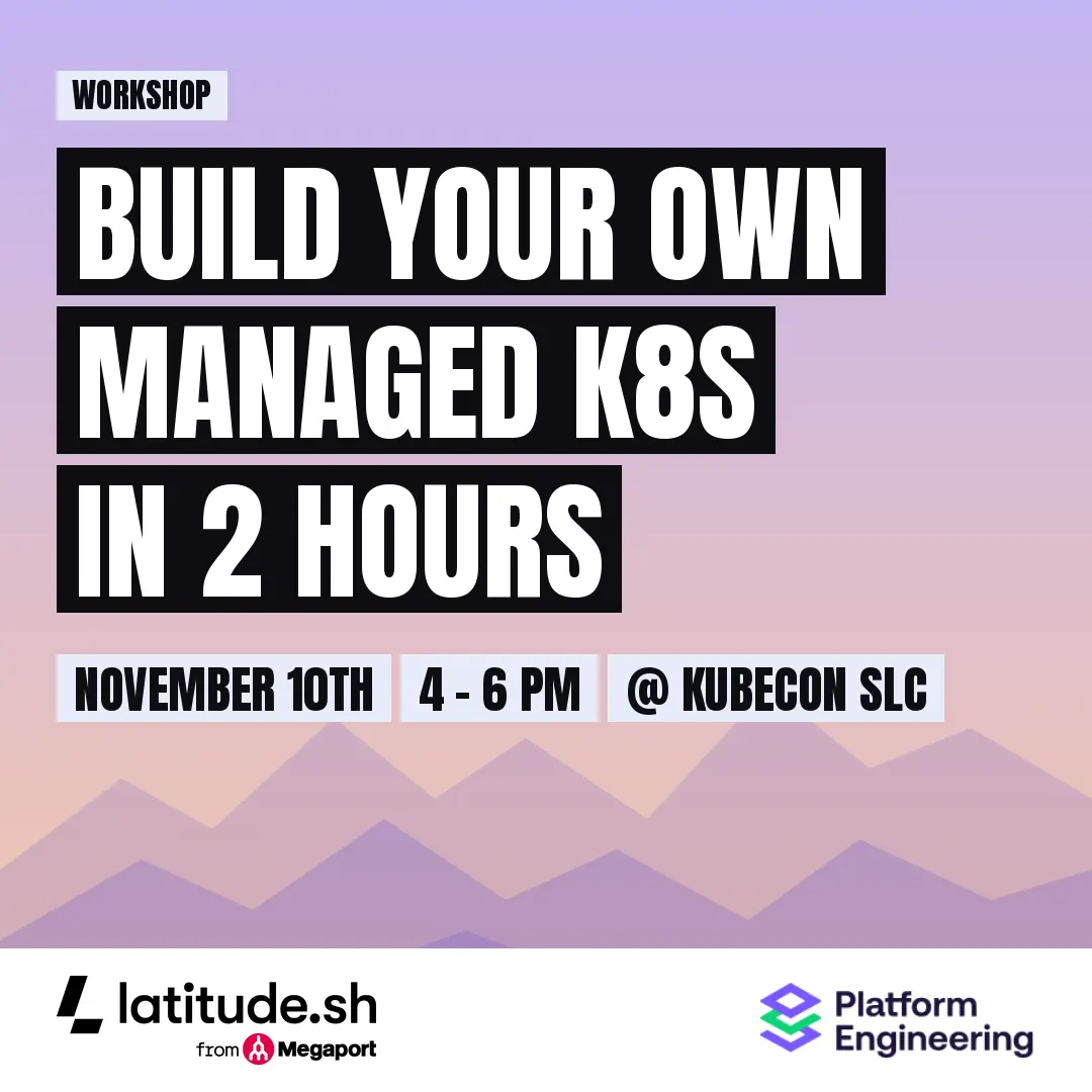 Build your own managed K8s in 2 hours: Hosted Control Planes @ KubeCon SLC
