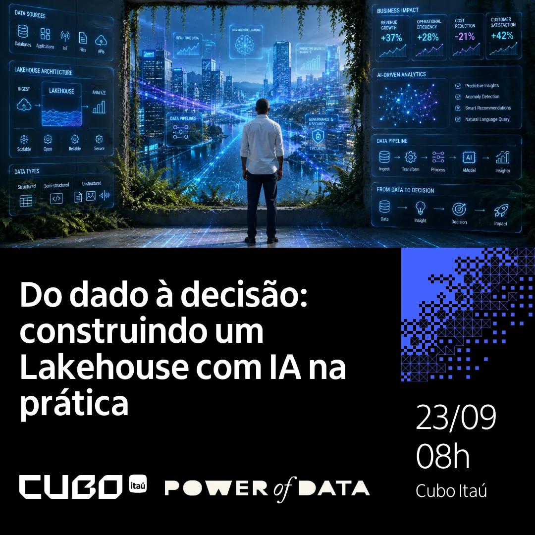 Do dado à decisão: construindo um Lakehouse com IA na prática