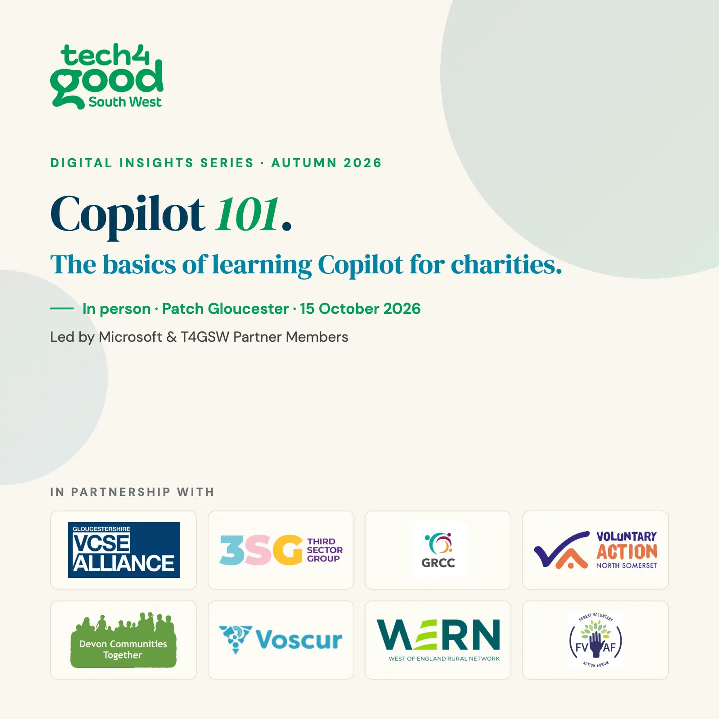 Copilot 101: The basics of learning Copilot for charities