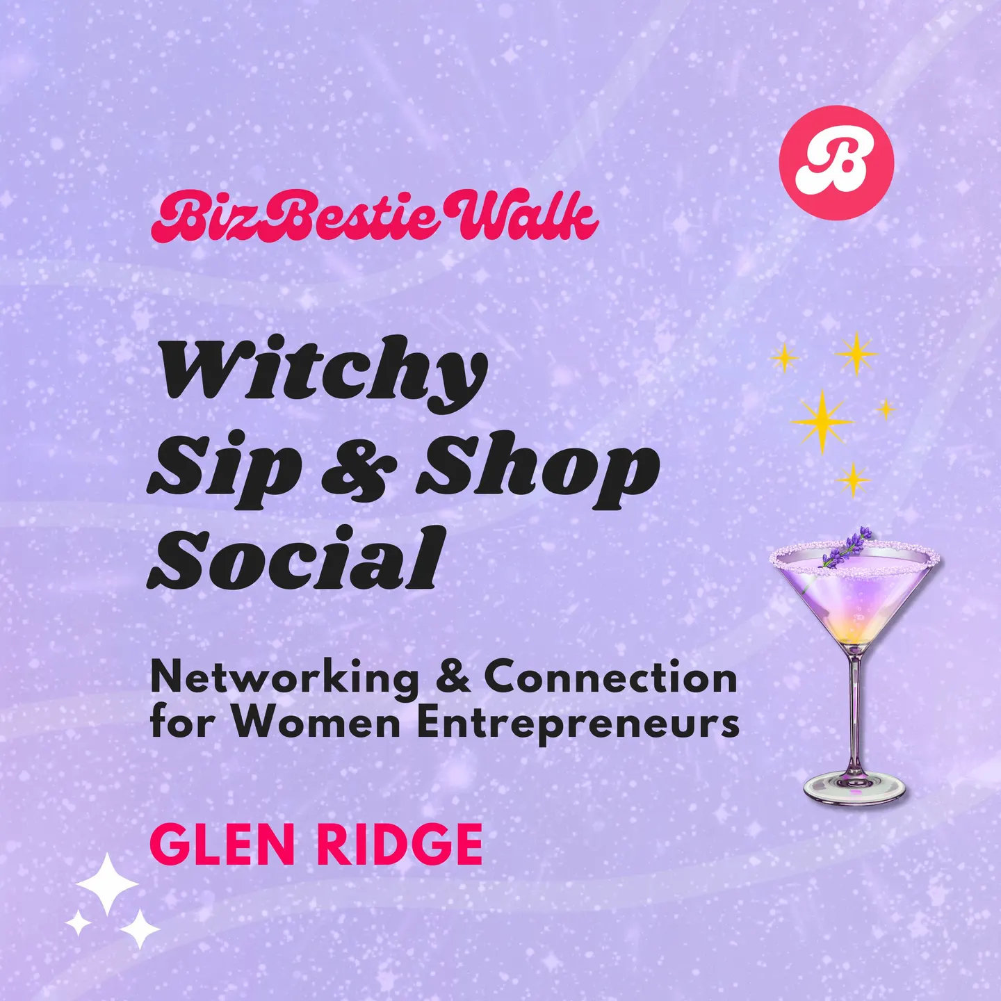 Witchy Sip & Shop Social ✦ Glen Ridge ✦ Wand & Willow Events