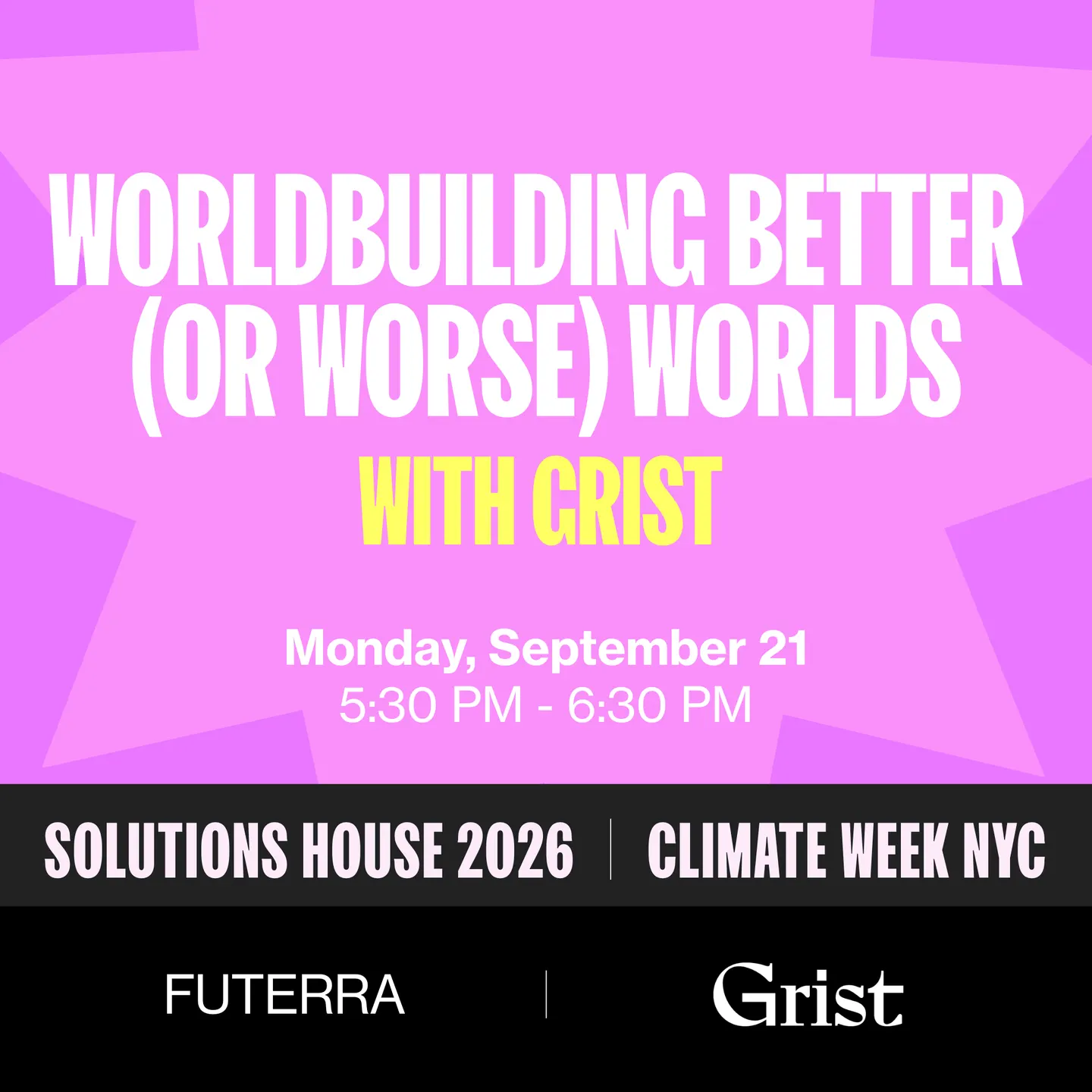 Worldbuilding Better (or Worse) Worlds - with Grist