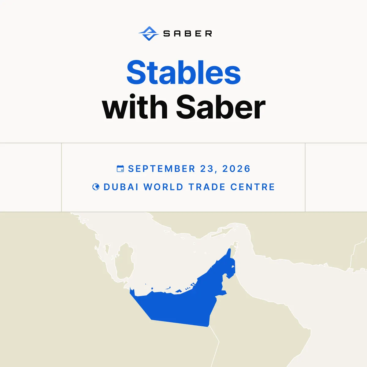 Stables with Saber, Dubai