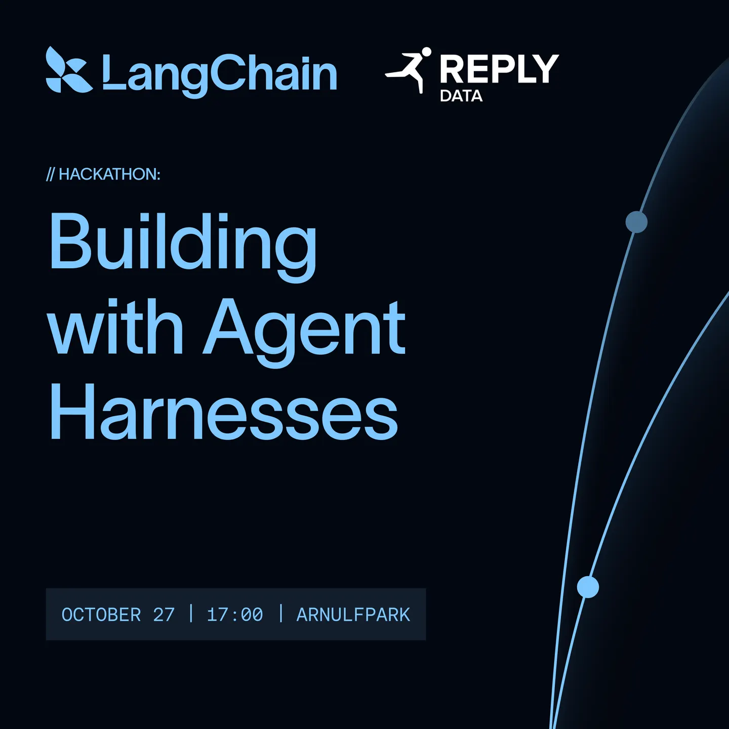 LangChain x Data Reply Hackathon: Building with Agent Harnesses (Munich)