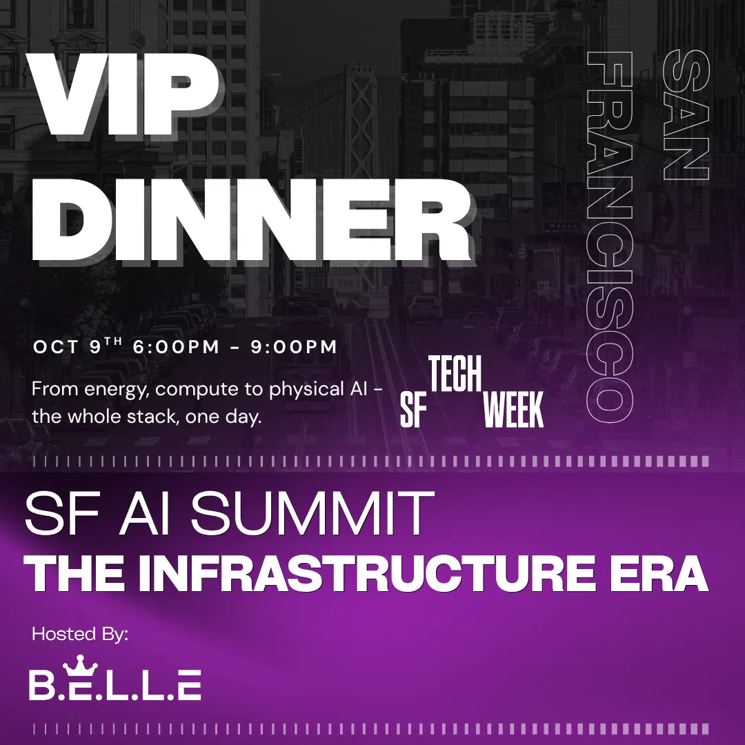 SF AI Summit VIP Dinner #SF Tech Week