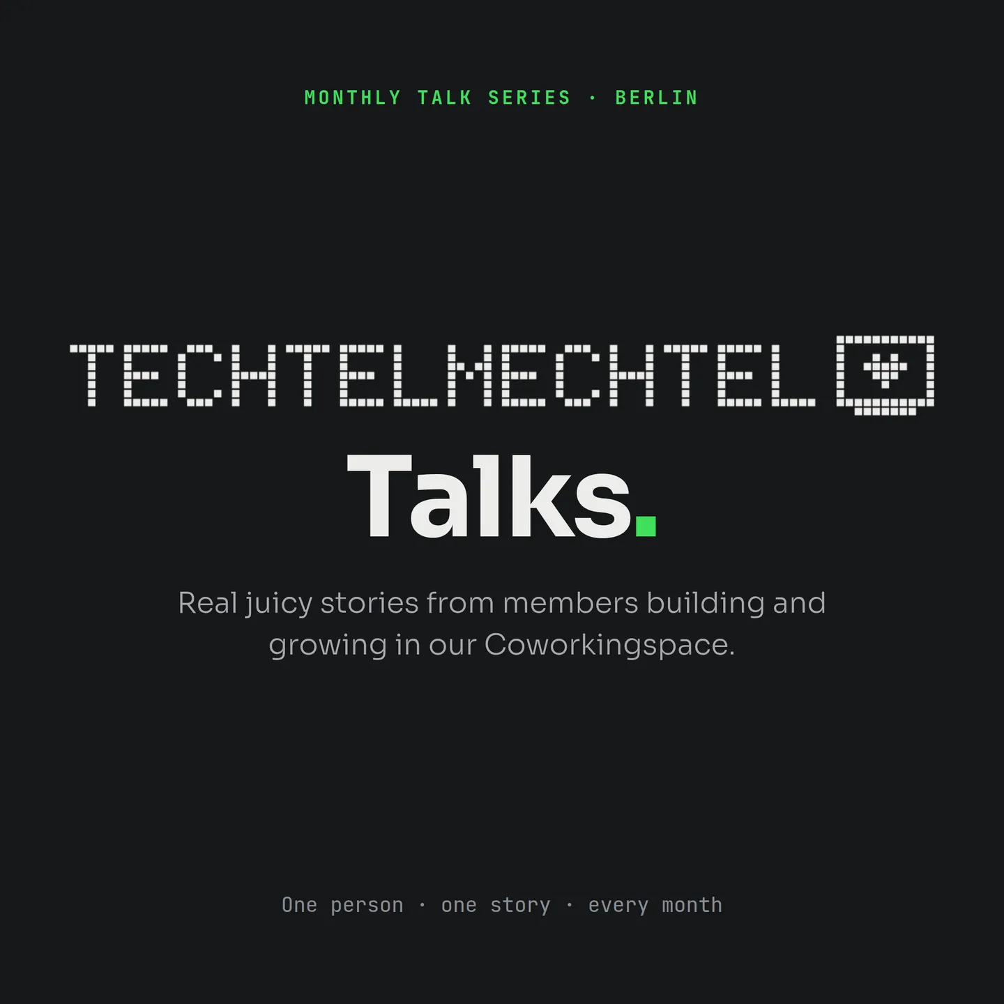 Techtelmechtel Talks #1 – Lukas Rieder: Freelance or GmbH? A Solo Tech Founder's Story.