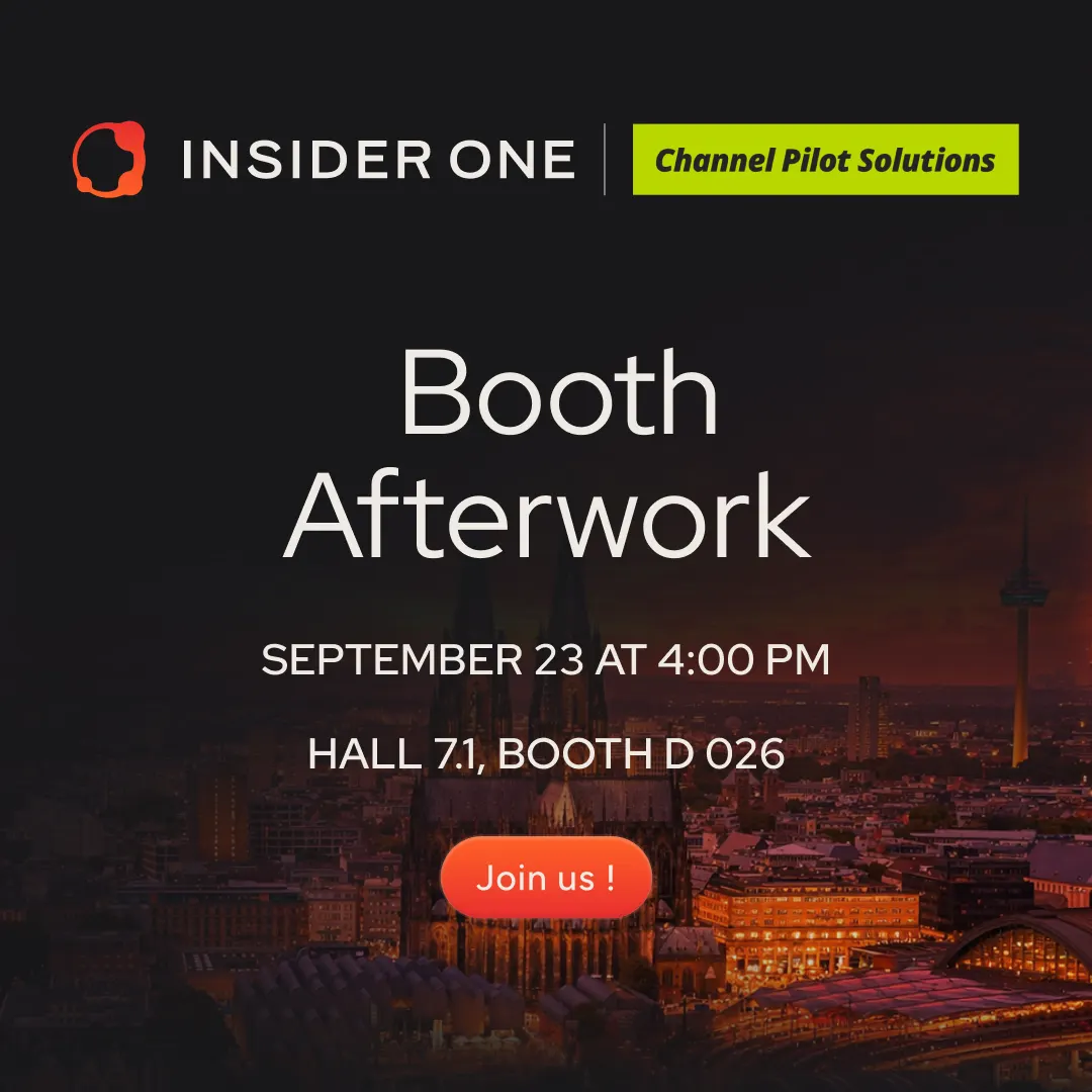 DMEXCO get-together with Insider One & Channel Pilot Solutions