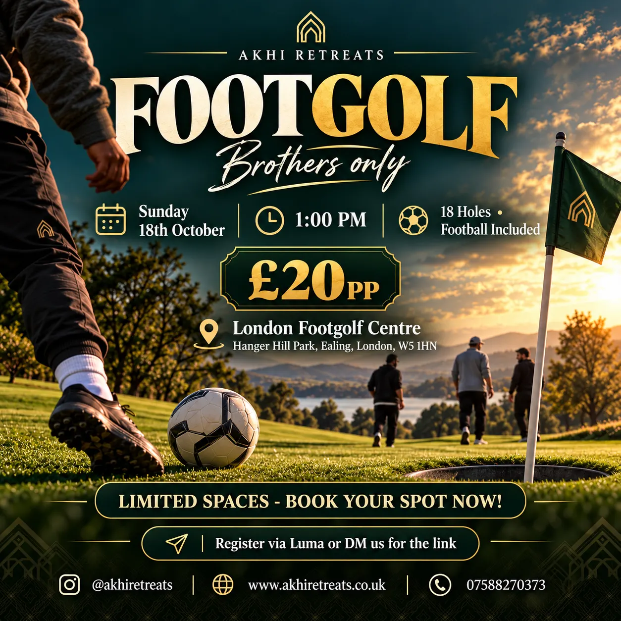 Akhi Retreats FootGolf ⚽⛳