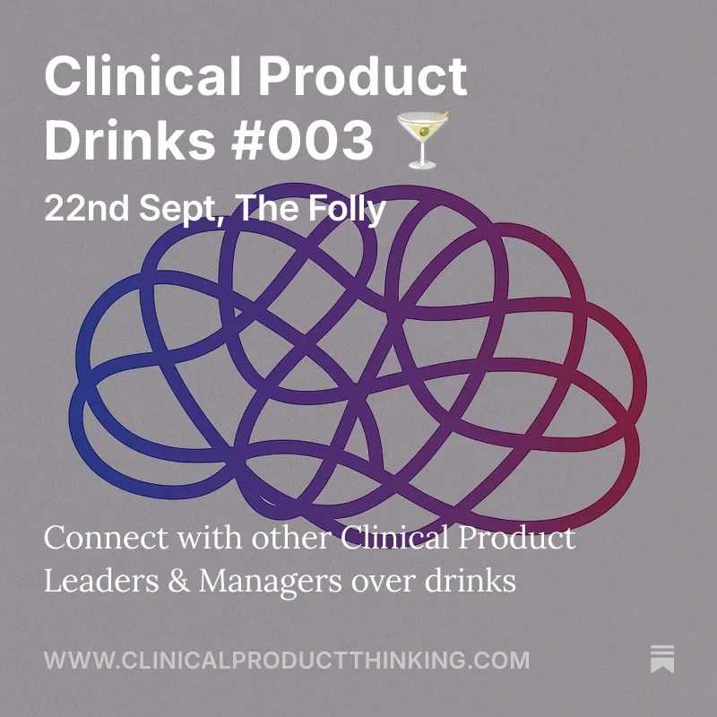 Clinical Product Drinks #003 🍸