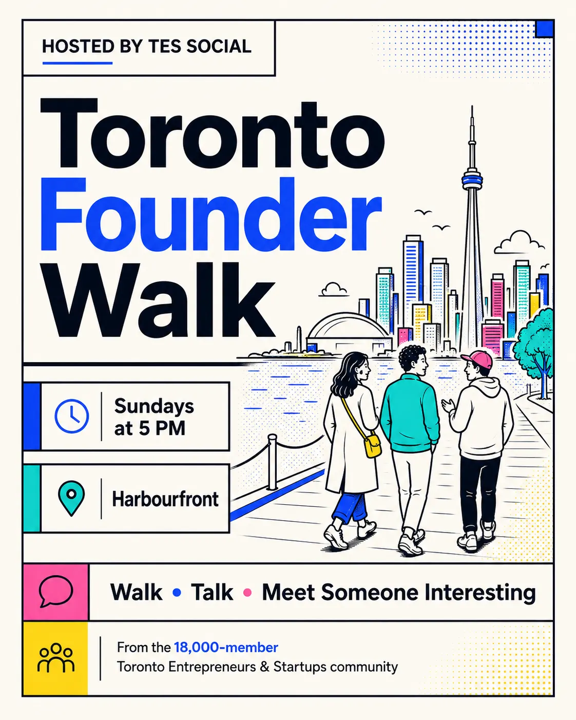 🔥Toronto Founder Walk #7 - Meet 5-8 Interesting Toronto Founders (2 spots left)