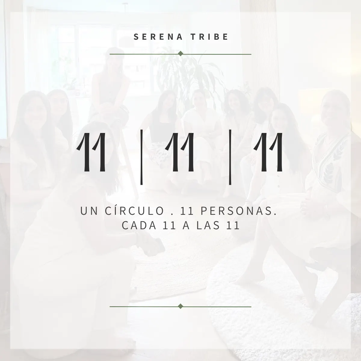 Conexiones Valiosas · Un círculo, 11 personas, cada 11 a las 11.