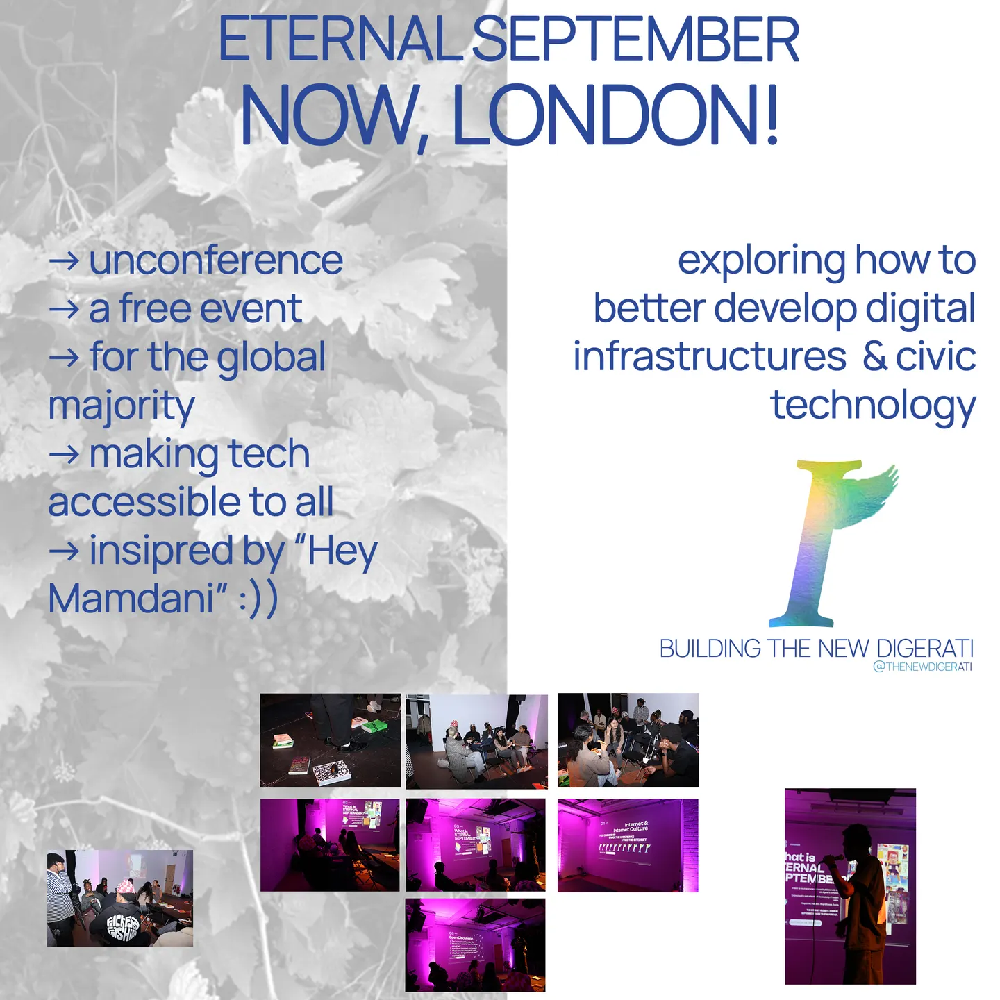 ETERNAL SEPTEMBER: Now, London!