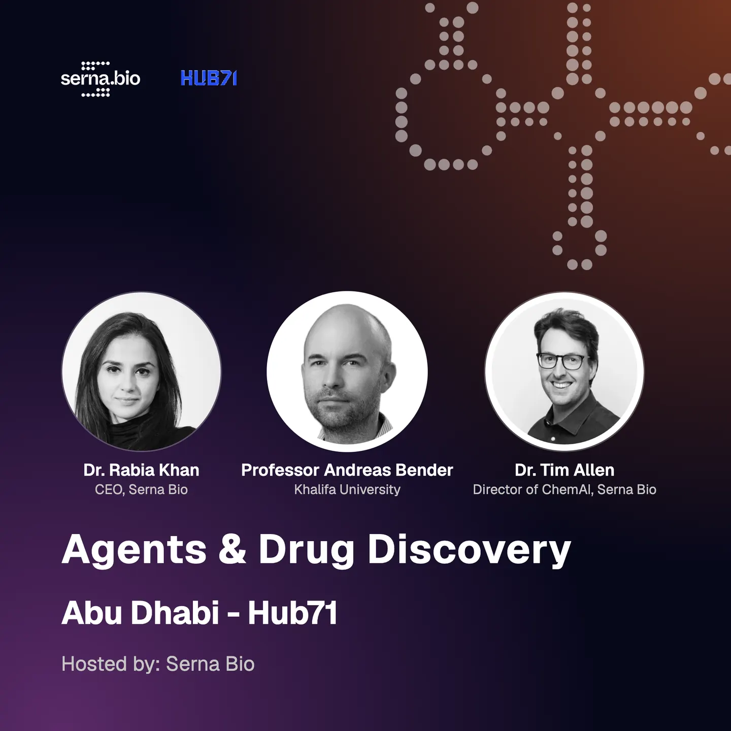 Agents & Drug Discovery — Abu Dhabi