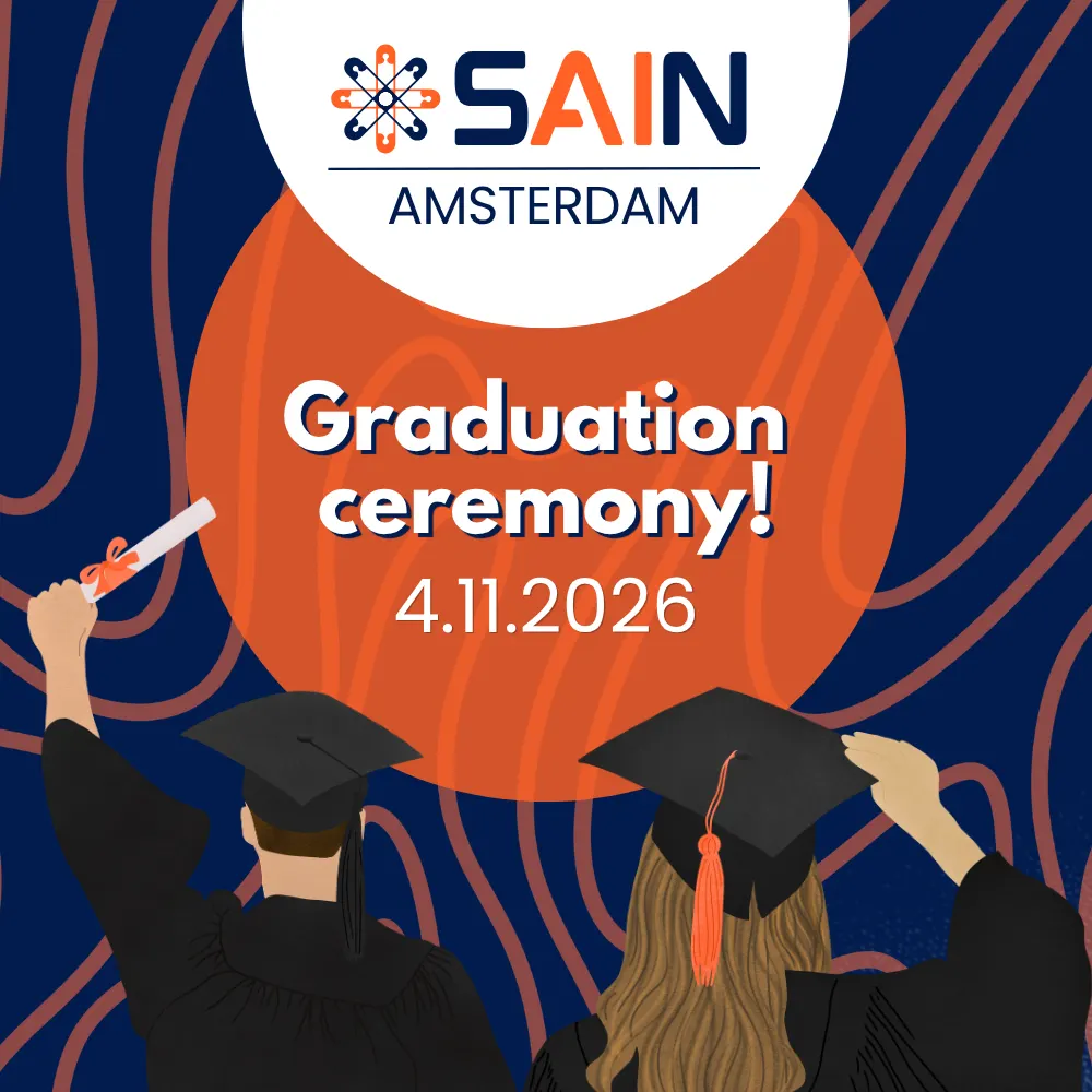 SAIN Amsterdam Graduation Ceremony! 🎉