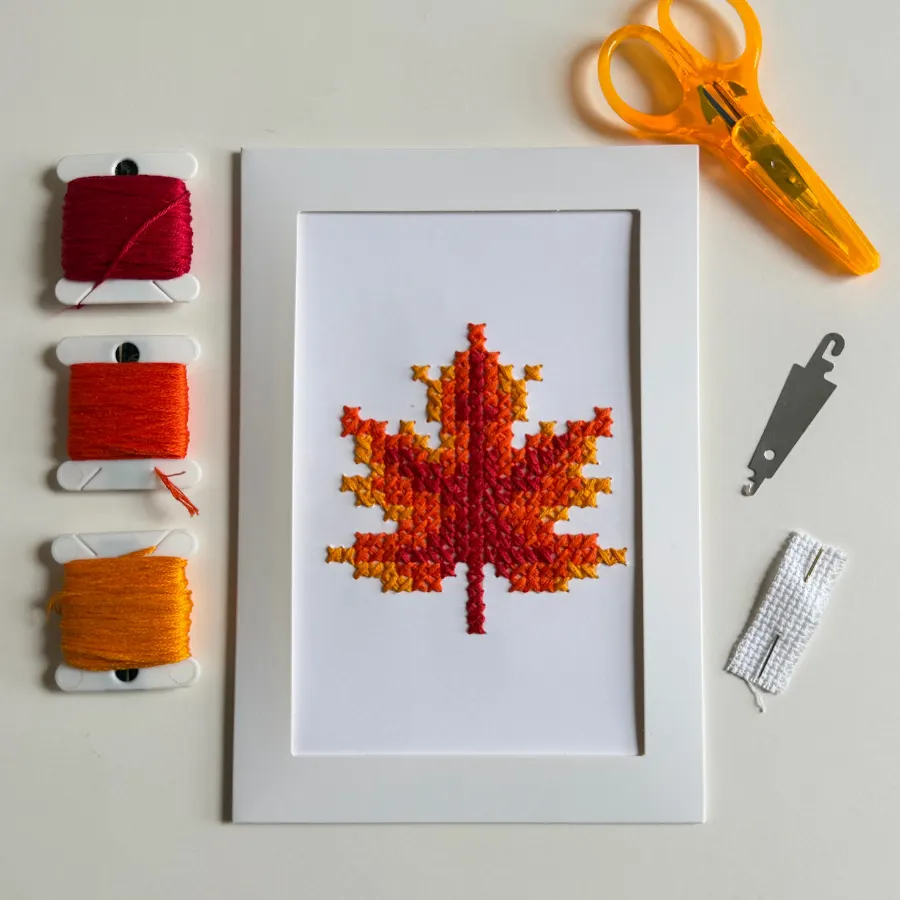 Fall Cross Stitch for Beginners with That's Sew New York