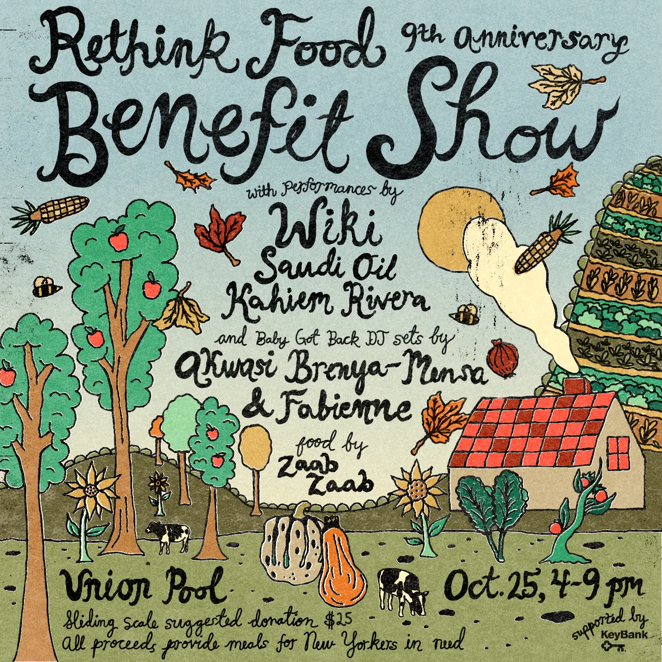 Rethink Food 9th Anniversary Benefit Show