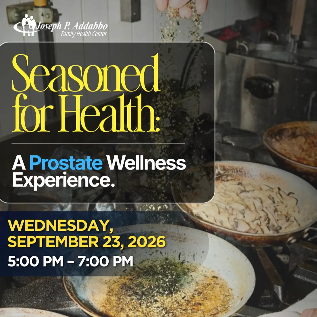 Seasoned for Health: A Prostate Wellness Experience