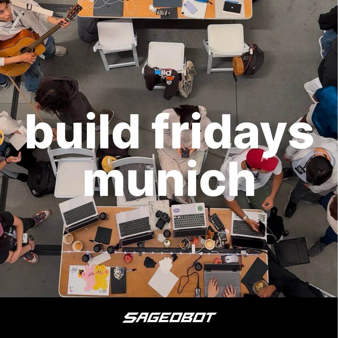 build fridays munich - work on your startup alongside others (bring laptop)