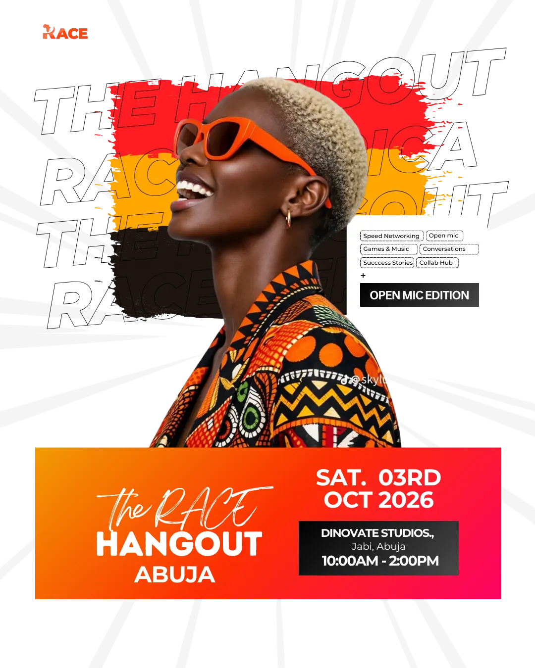 The Hangout by RACE Africa — Open Mic Edition