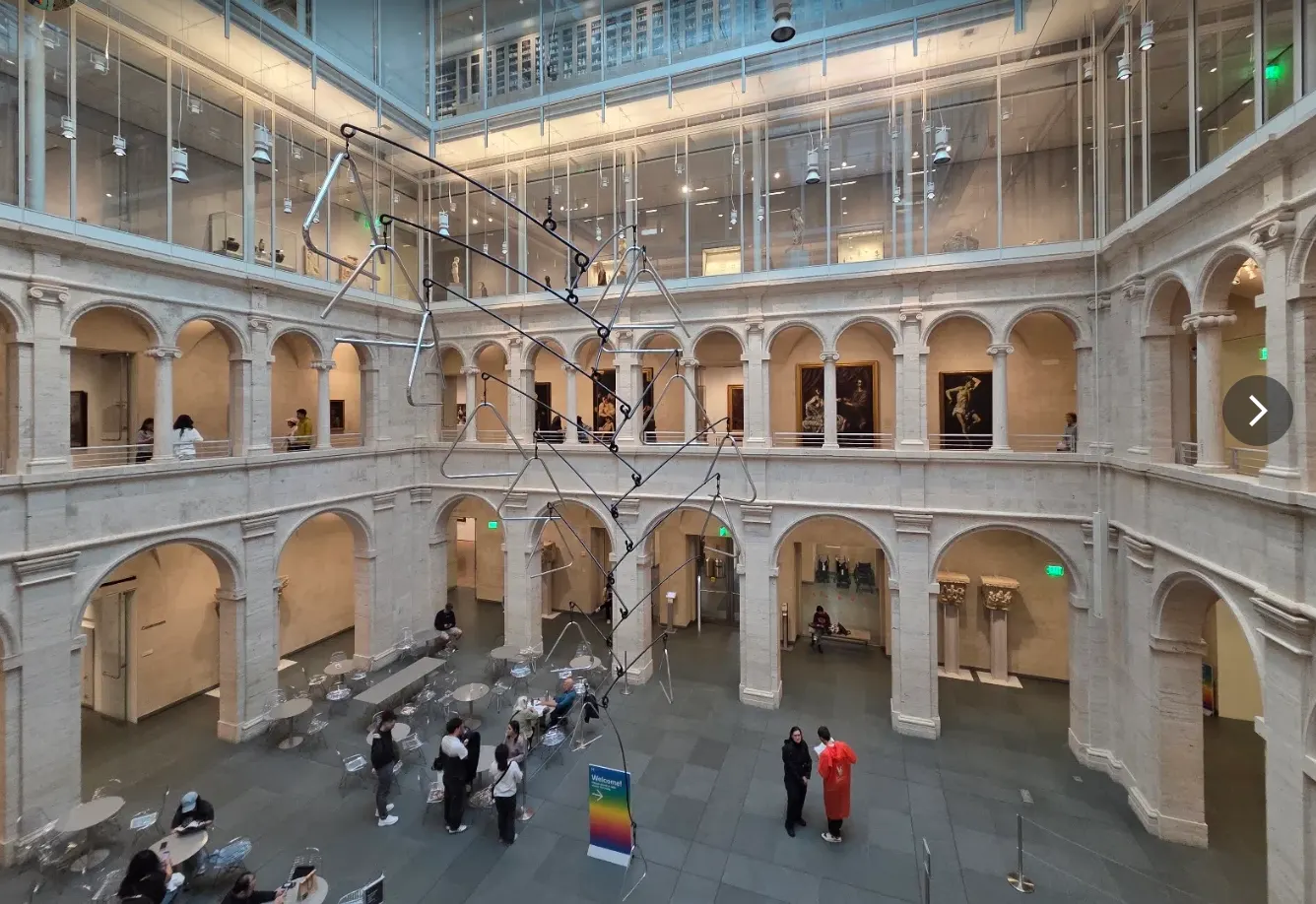 Fractal visits Harvard Art Museums