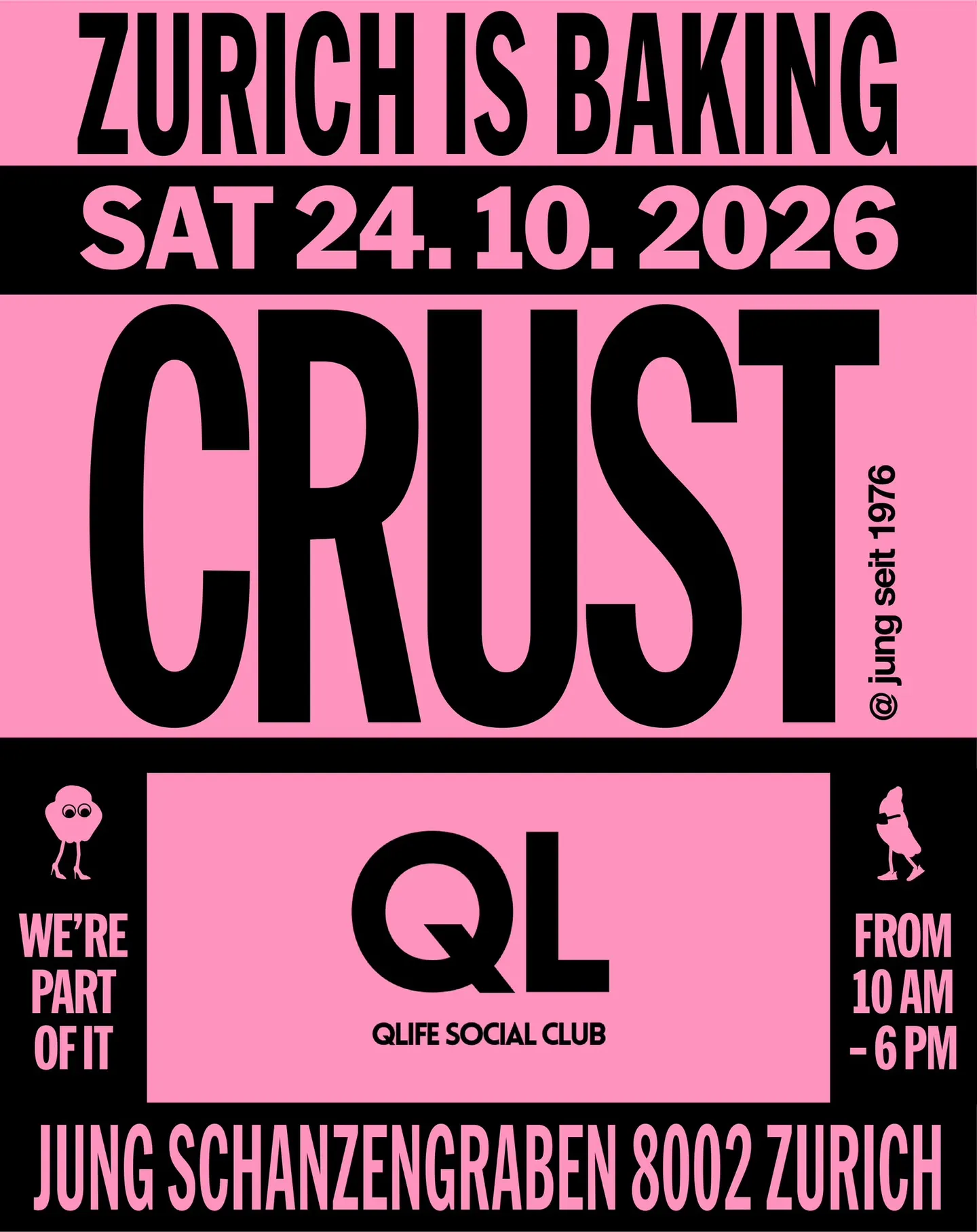 Bakery Rave: CRUST x Qlife Club