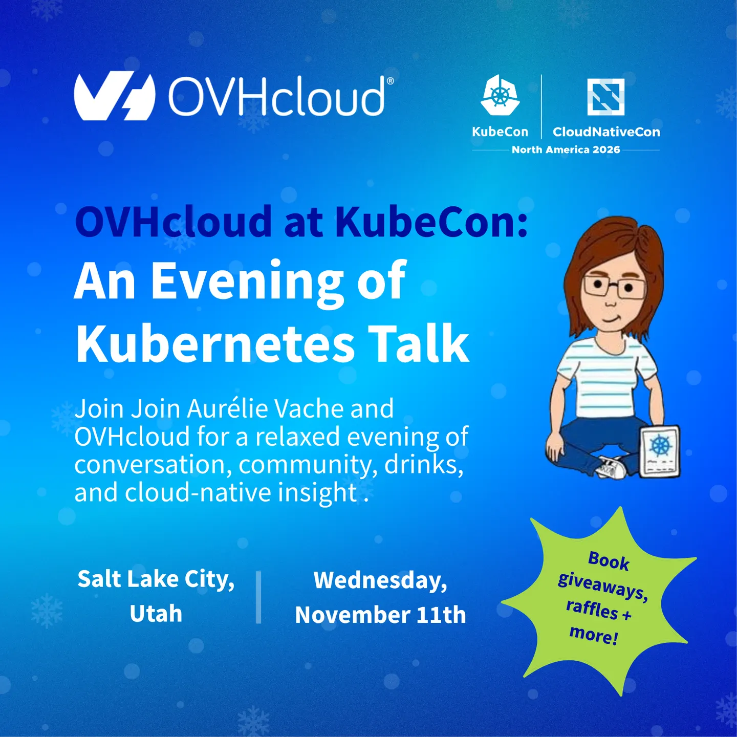 Meet OVHcloud at KubeCon: An Evening of Kubernetes Talk