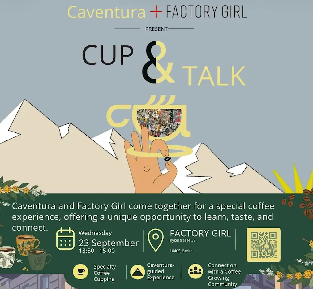 Cup & Talk: Direct Trade Colombian Coffee Cupping with Red Ecolsierra in FACTORY GIRL