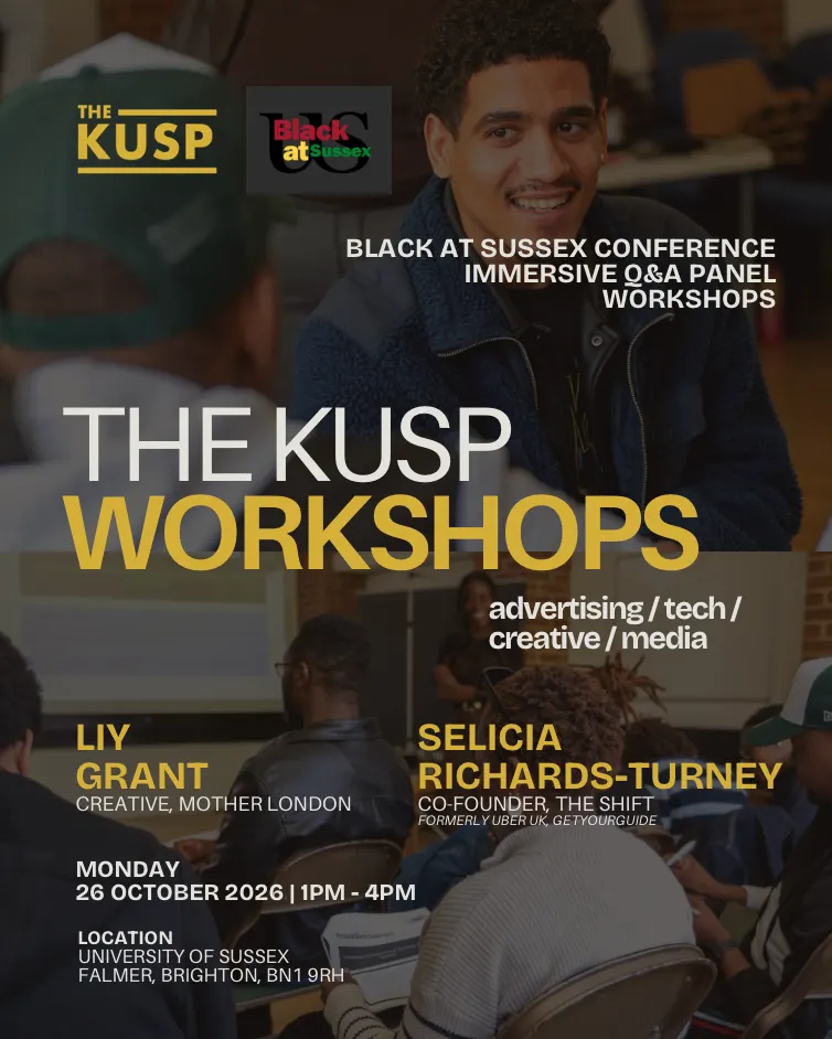 The Kusp Workshops | Black at Sussex Conference