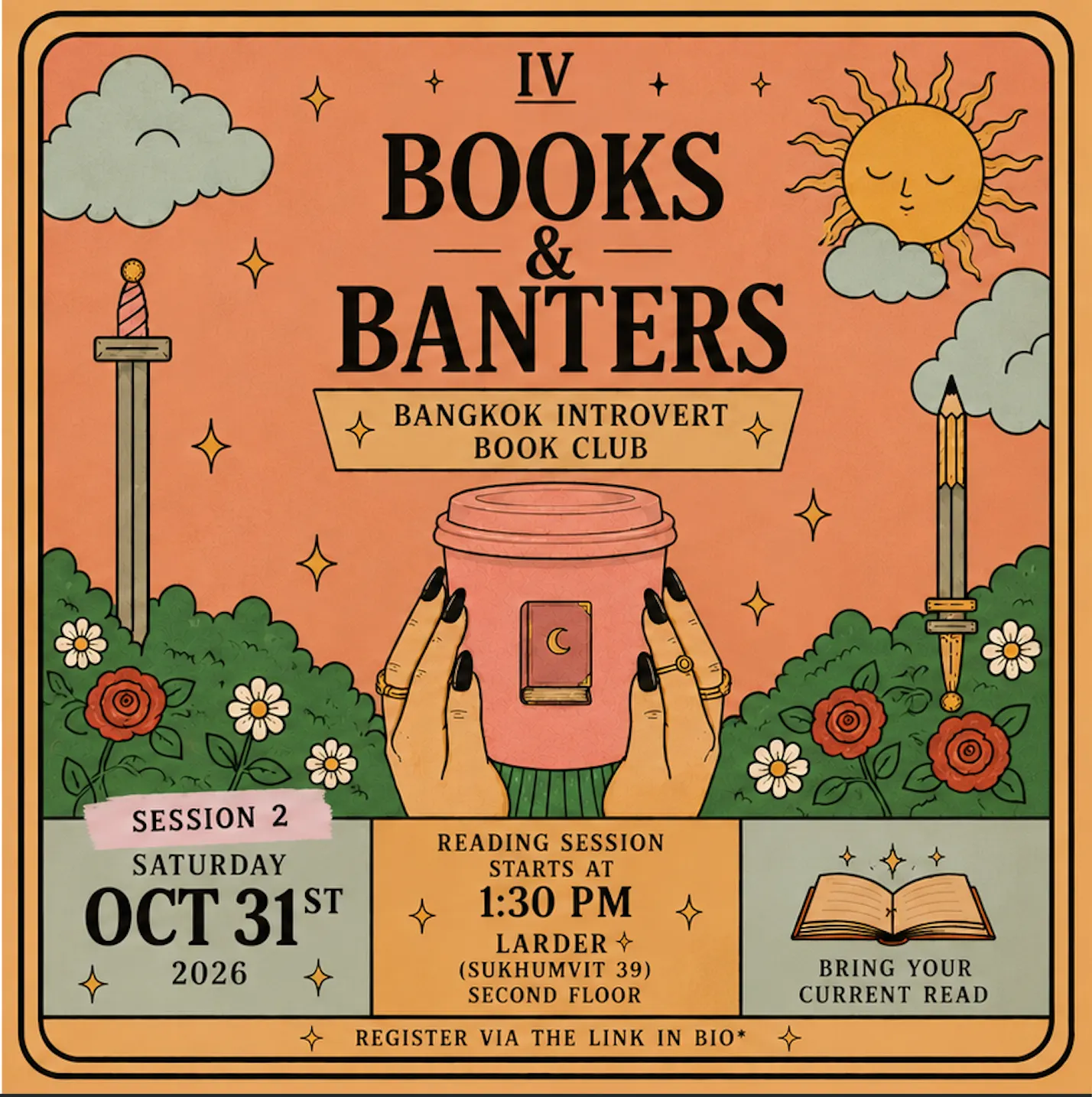 ✨📚 Books & Banters : Bangkok Introvert Book Club Session 2