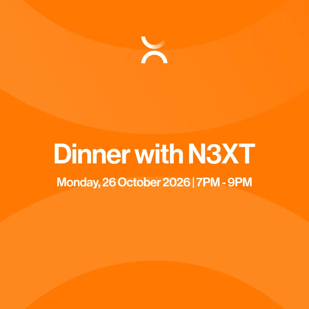 NYC Institutional Dinner with N3XT