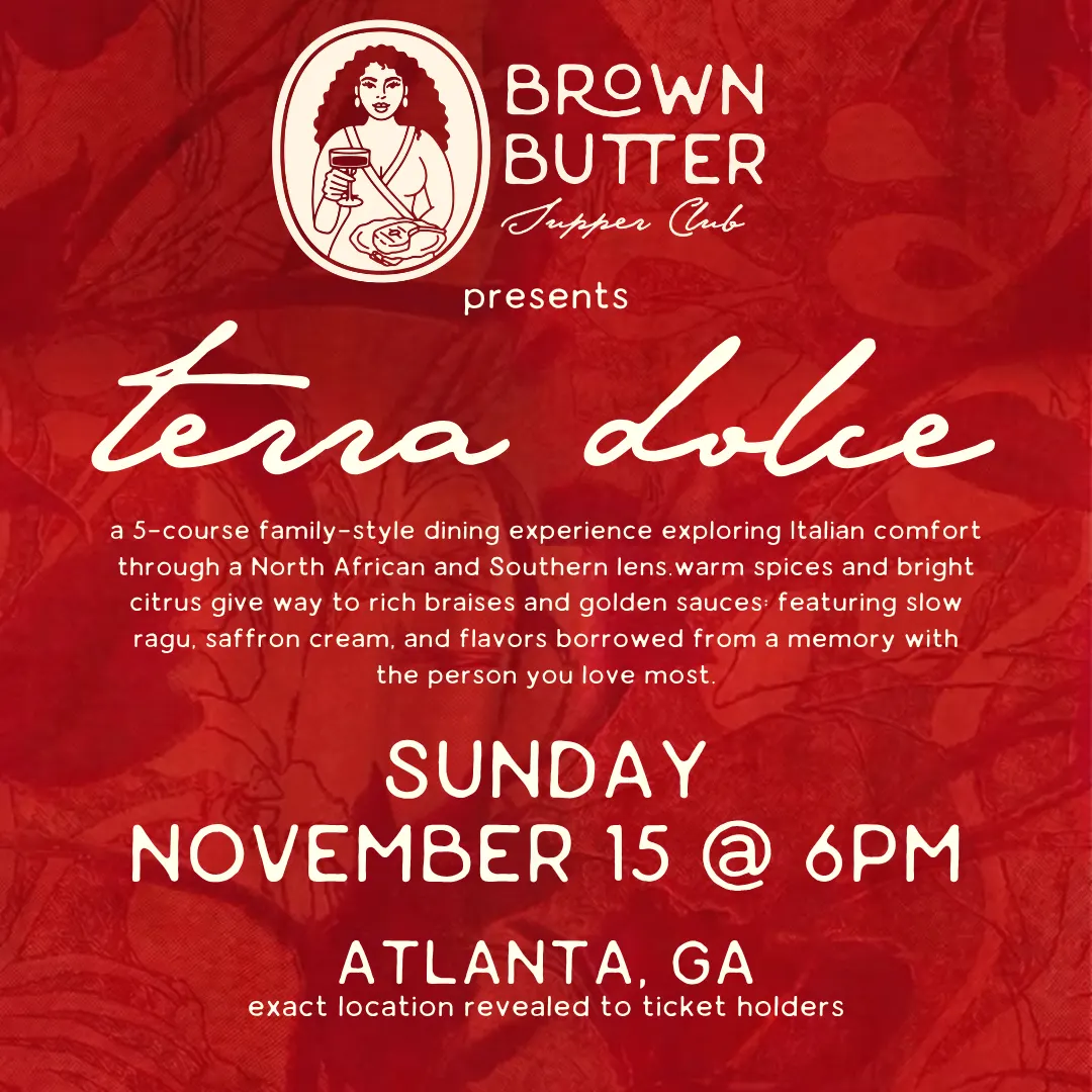 Terra Dolce: November 15 - Atlanta, GA