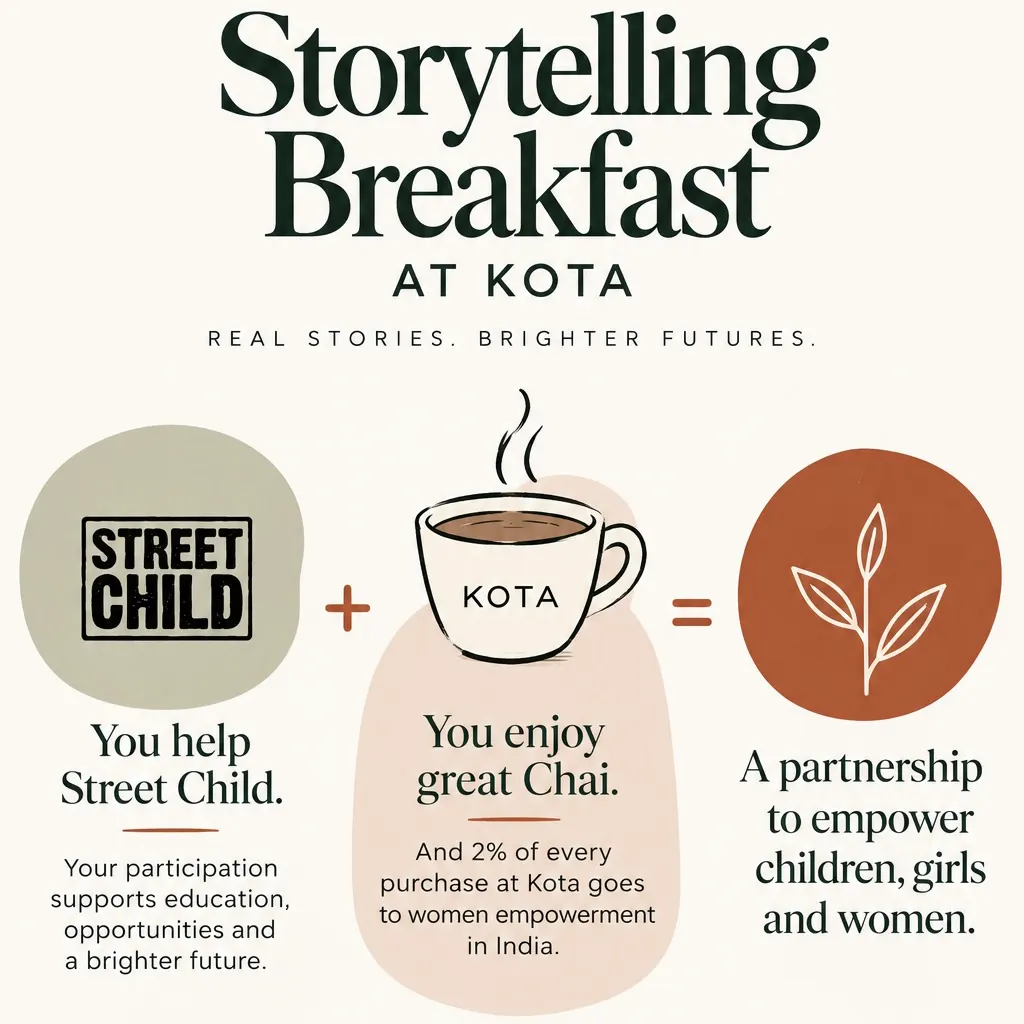 Storytelling Breakfast For A Social Impact ☕️🫶